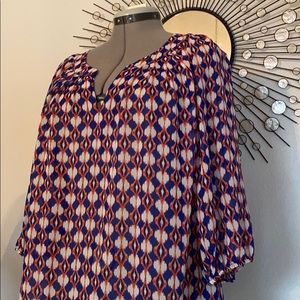 Pleione Ikat Blouse